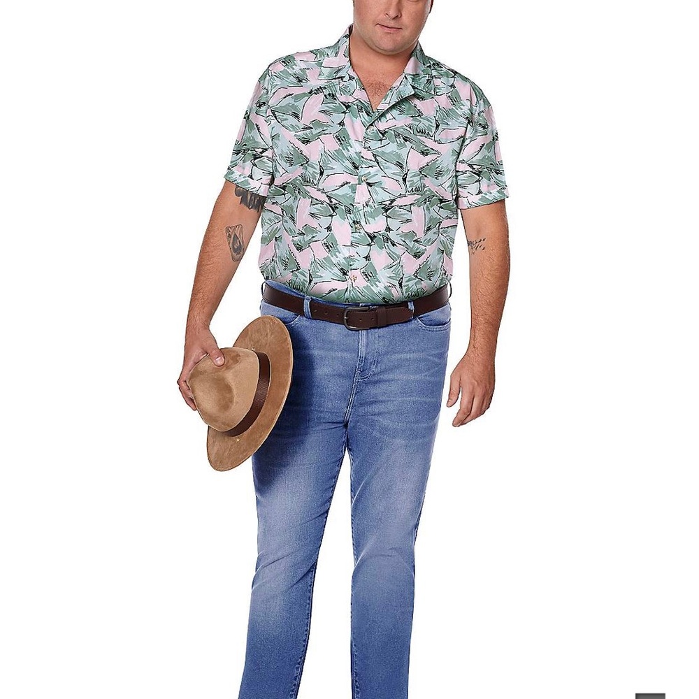 Mens Stranger Things Jim Hopper Halloween Costume XXL